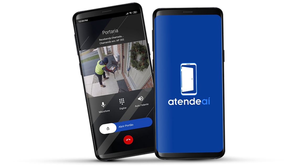 Aplicativo atendeaí em celulares